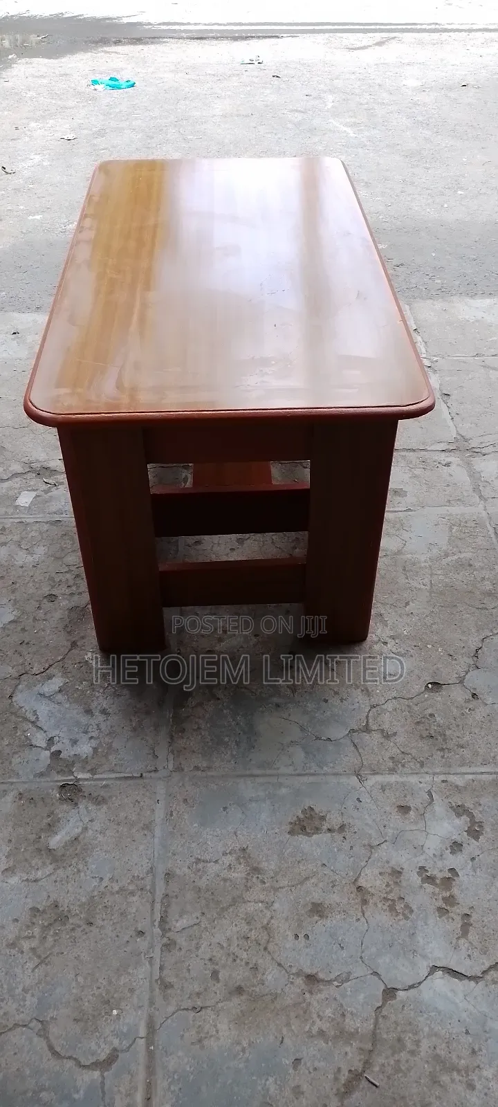 Premium Wooden Box Table – Elegant Living Room Upgrade