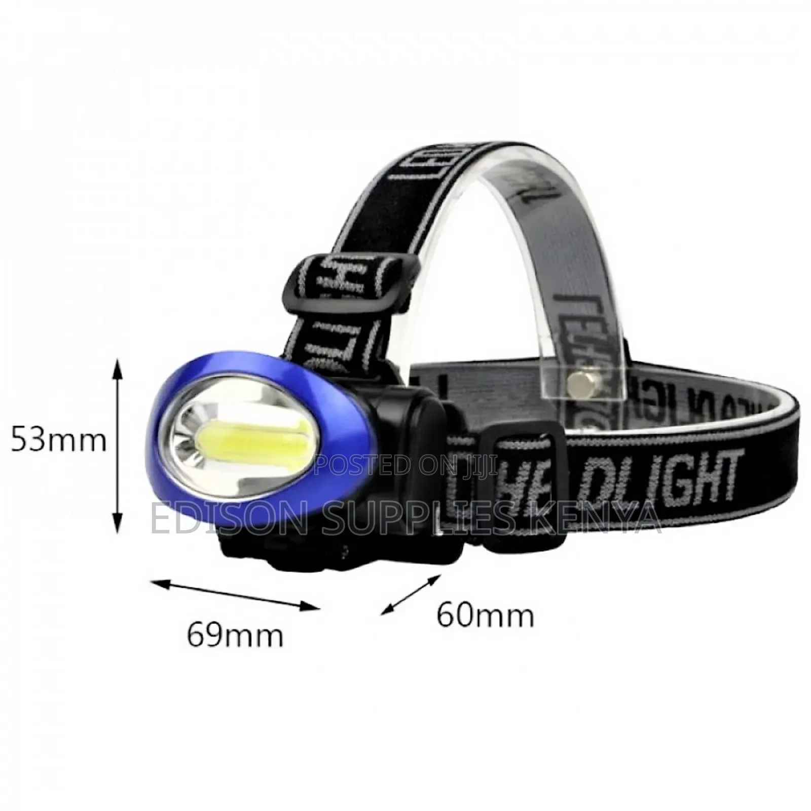 Led Headlamp 3w Head Lamp 150 Lumens Headtorch Battery Powered