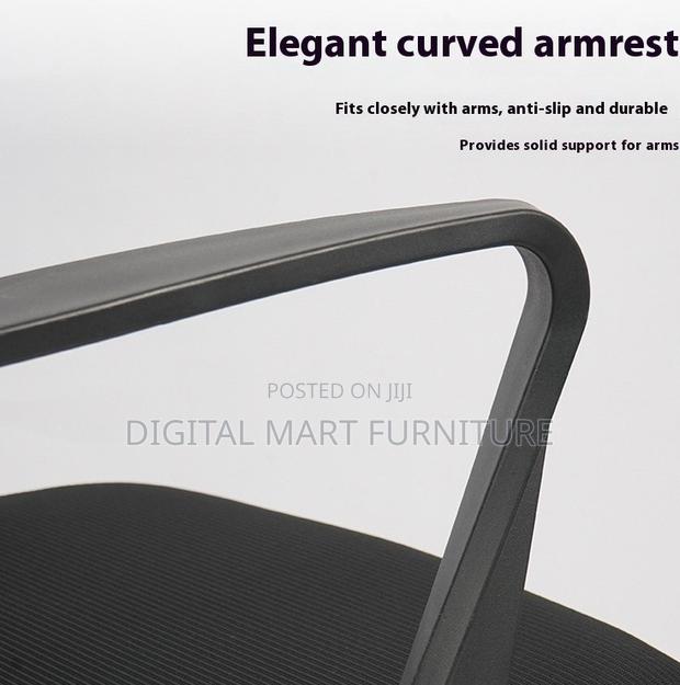 Office Chair: Modern Office Rolling Chair With Fixed Arms - thumbnail 10