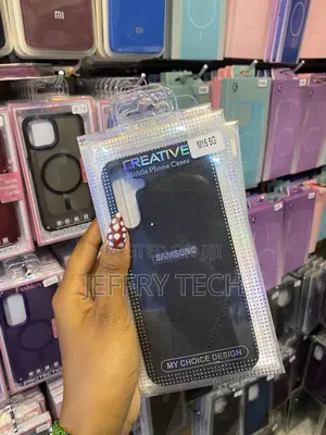 Maiker Samsung Galaxy M15 Skin Feel Magnetic Leather Back Phone Case