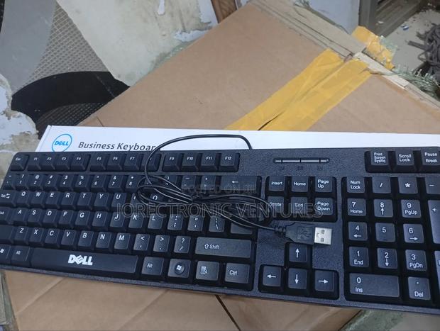 Kb218 Dell Usb Wired Keyboard Black - main view