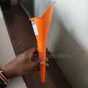 Funnel With Long Neck Stem Pouring Fluids Oil Water Fuel Funnels