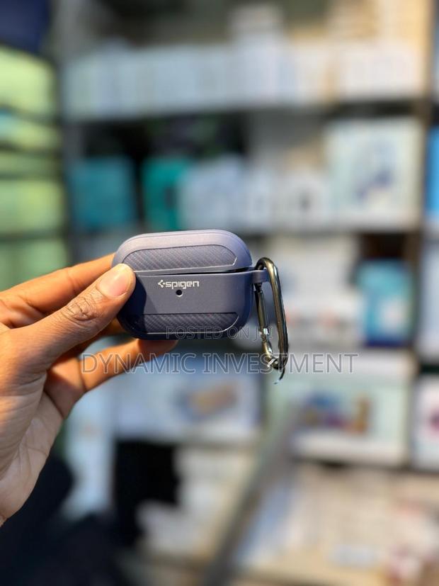 Spigen Rugged Armor Apple Airpods Pro Case/Cover - thumbnail 2