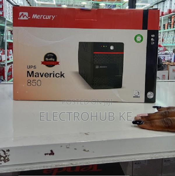 New 850va Mercury Ups 2x Universal Socket 510w - main view