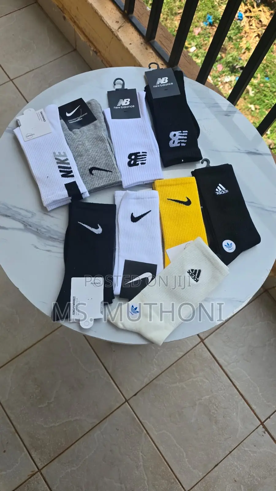 2 Pairs High Quality Nike ,Adidas , New Balance