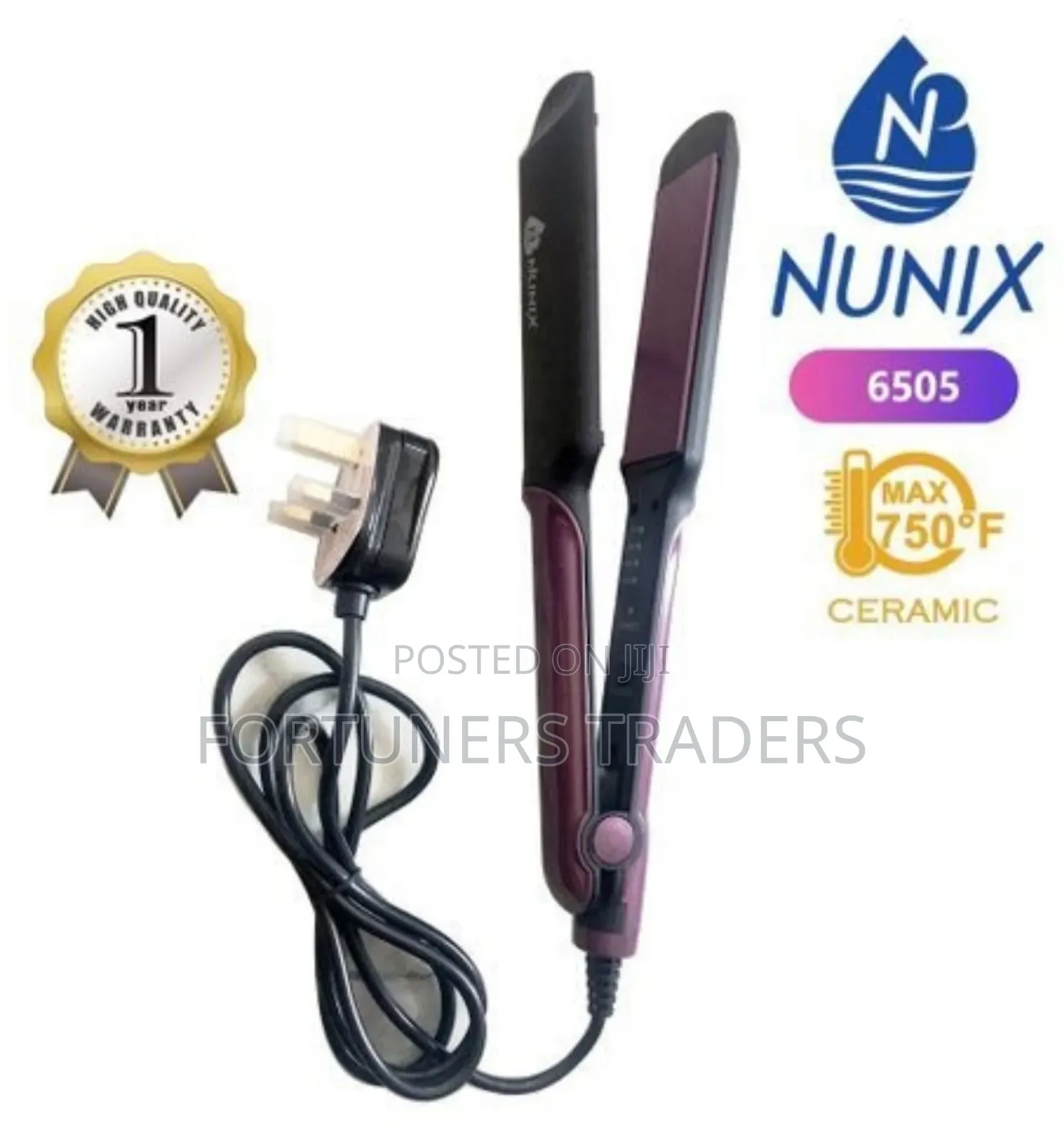 Professional Hair Straightener Flat Iron - Power: 40w-59w