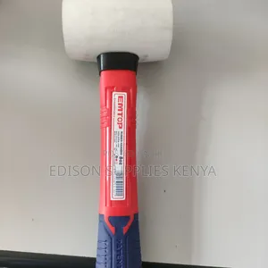 Rubber Mallet Hammer White Head Emtop Rubber Mallets 8oz / 225 Grams