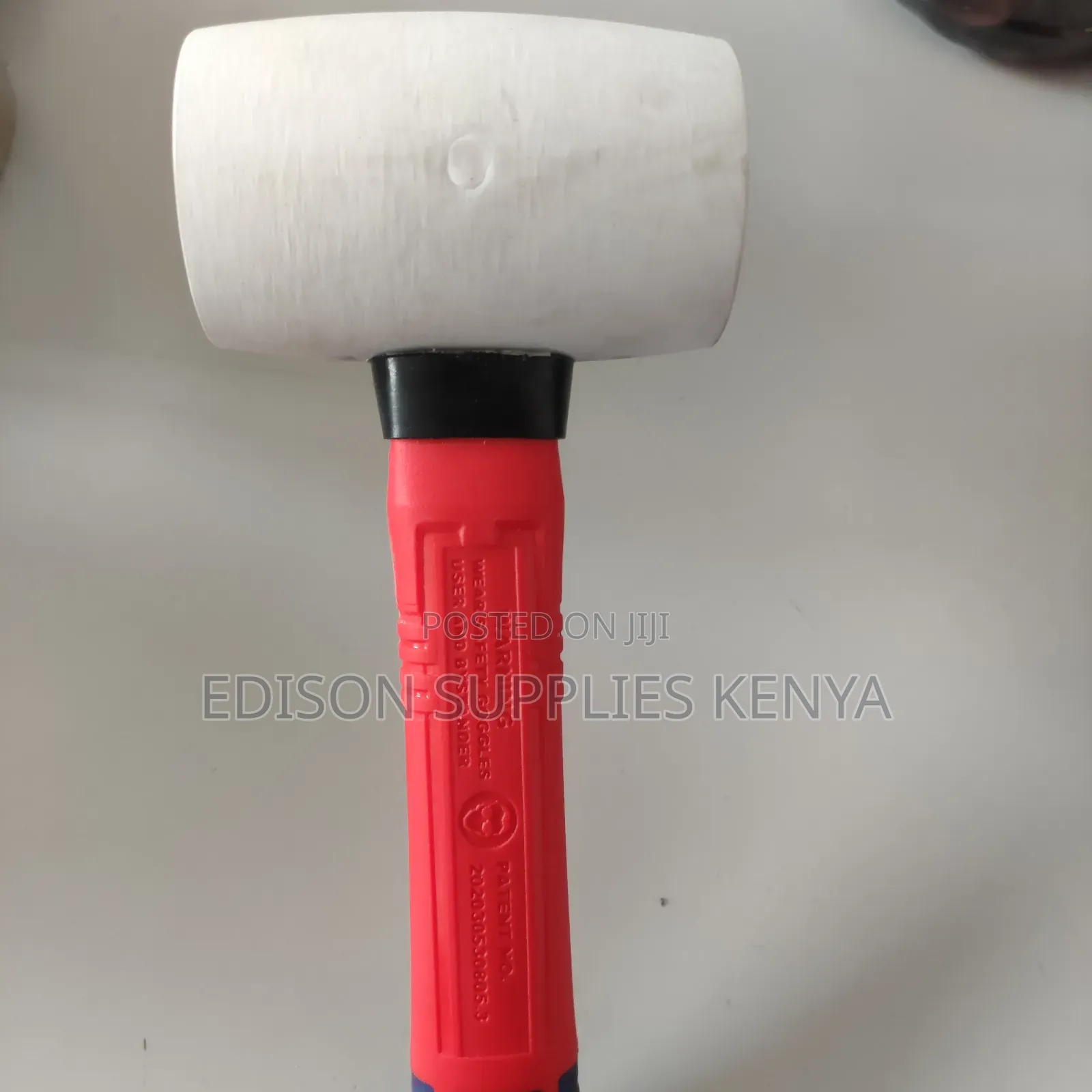 Rubber Mallet Hammer White Head Emtop Rubber Mallets 8oz / 225 Grams