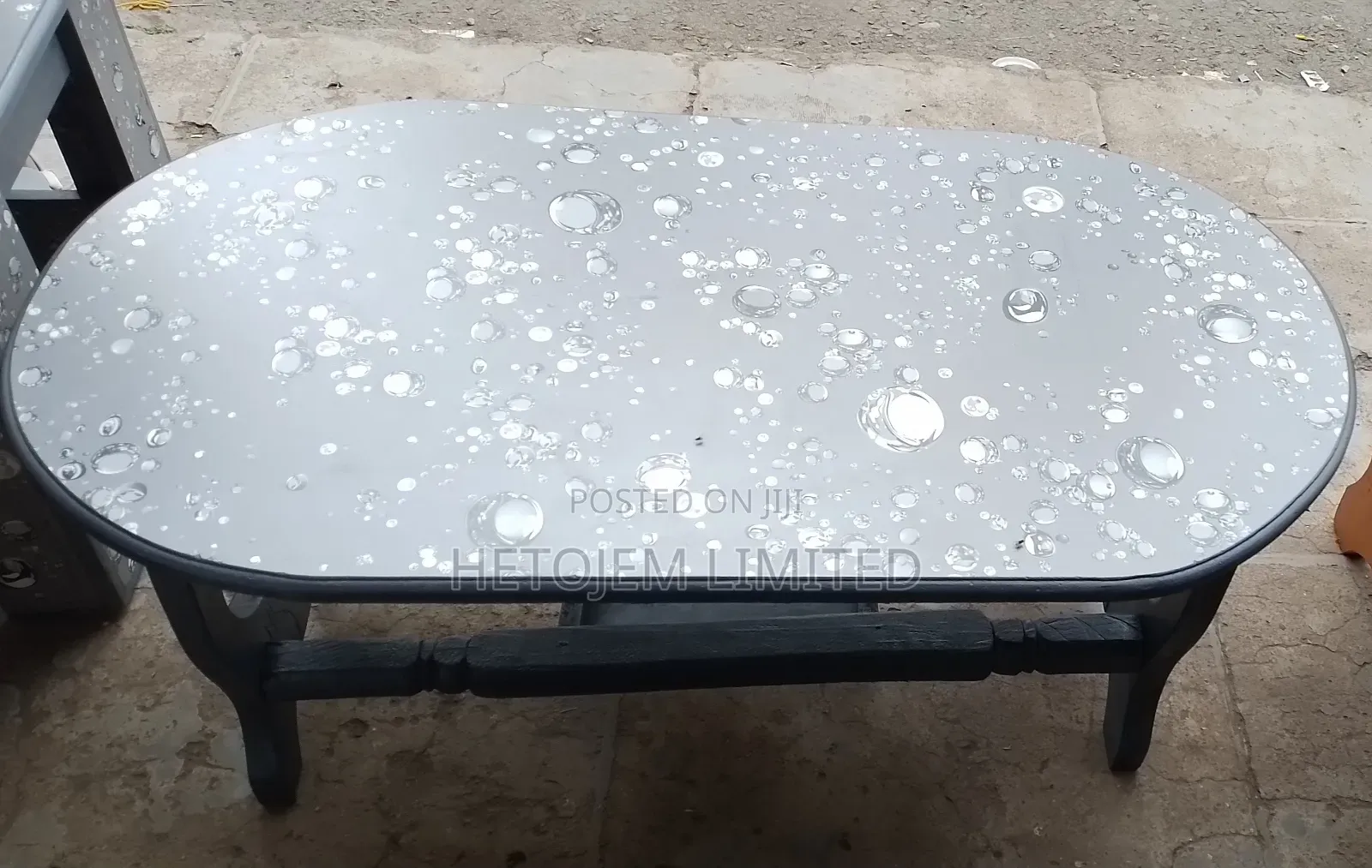 Premium Wooden Oval Table – Sleek Affordable