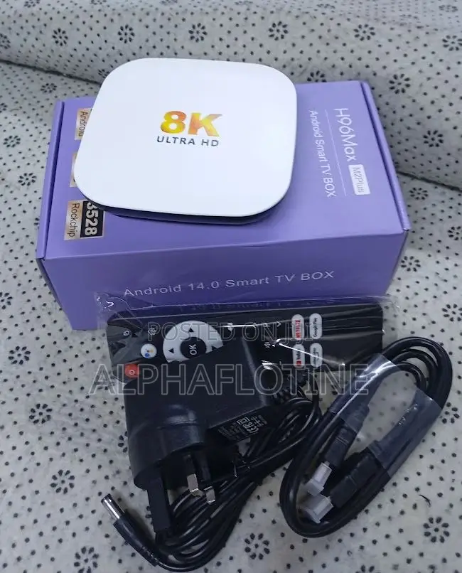 Quality Tv Box Android 14.0 (H96 Maxm2 Plus)