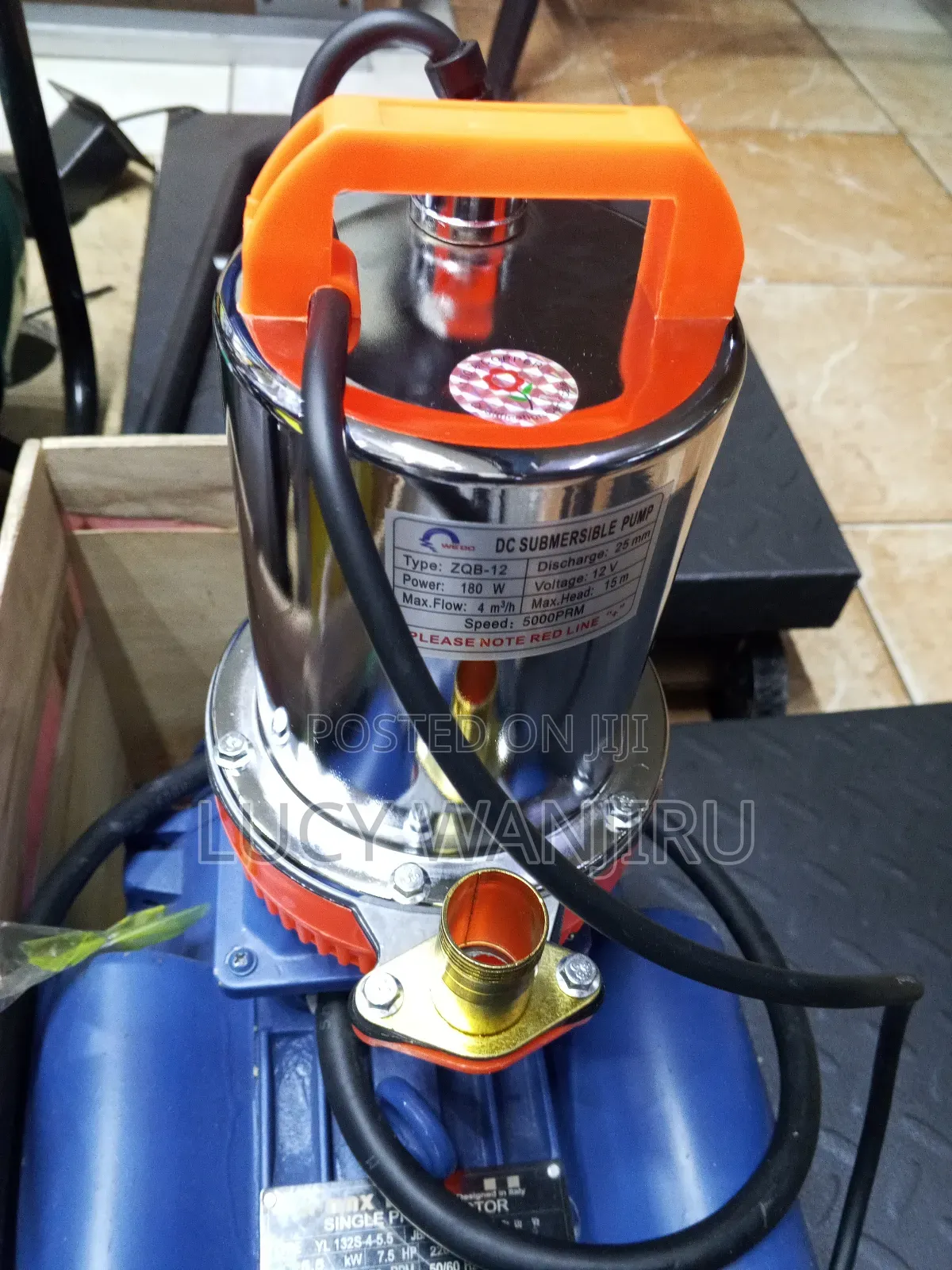 Dc Submersible Water Pump 180w