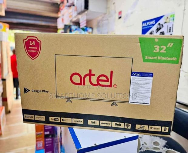 Artel 32" Inch Bluetooth Tv Frameless Smart Android Tv - main view