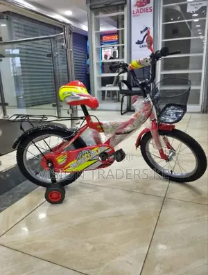 Lion King Size 16" Red Kid Bike