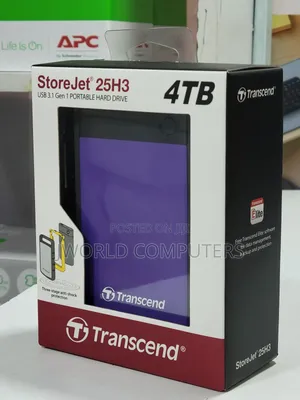 Transcend 4tb HDD Portable