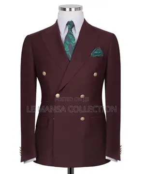 Executive Two Piece Double Breasted Suit