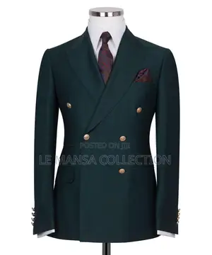 Executive Two Piece Double Breasted Suit