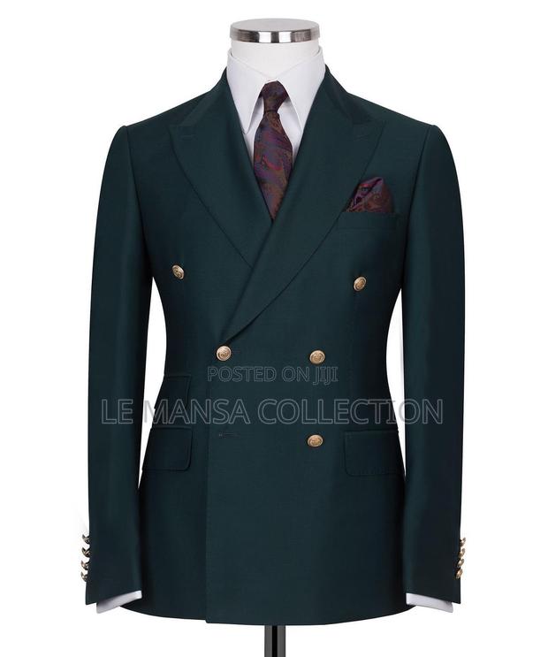 Executive Two Piece Double Breasted Suit - thumbnail 2