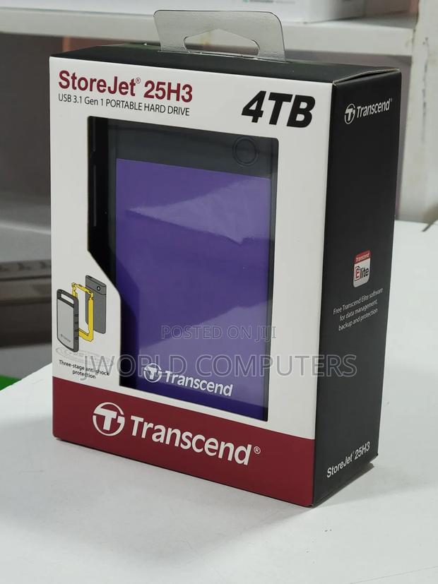 Transcend 4tb Portable Hard Drive - main view