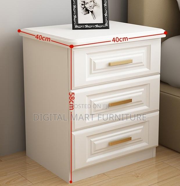 Office Cabinet: White Small Bedside Cabinet With Two Drawers - thumbnail 12