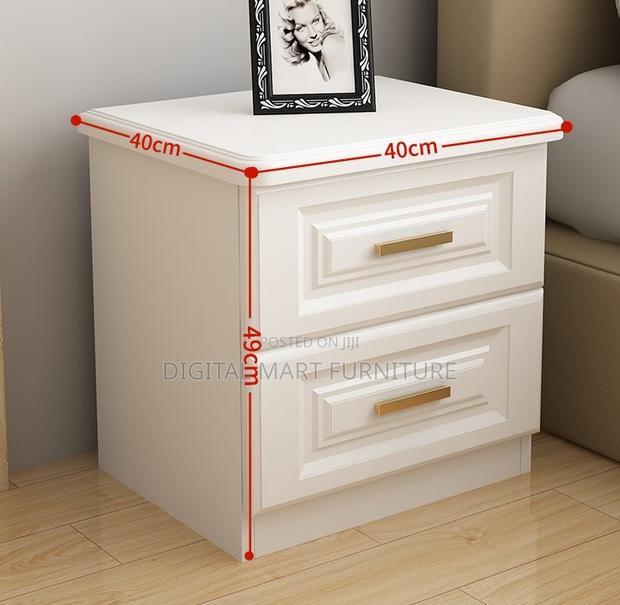 Office Cabinet: White Small Bedside Cabinet With Two Drawers - thumbnail 18