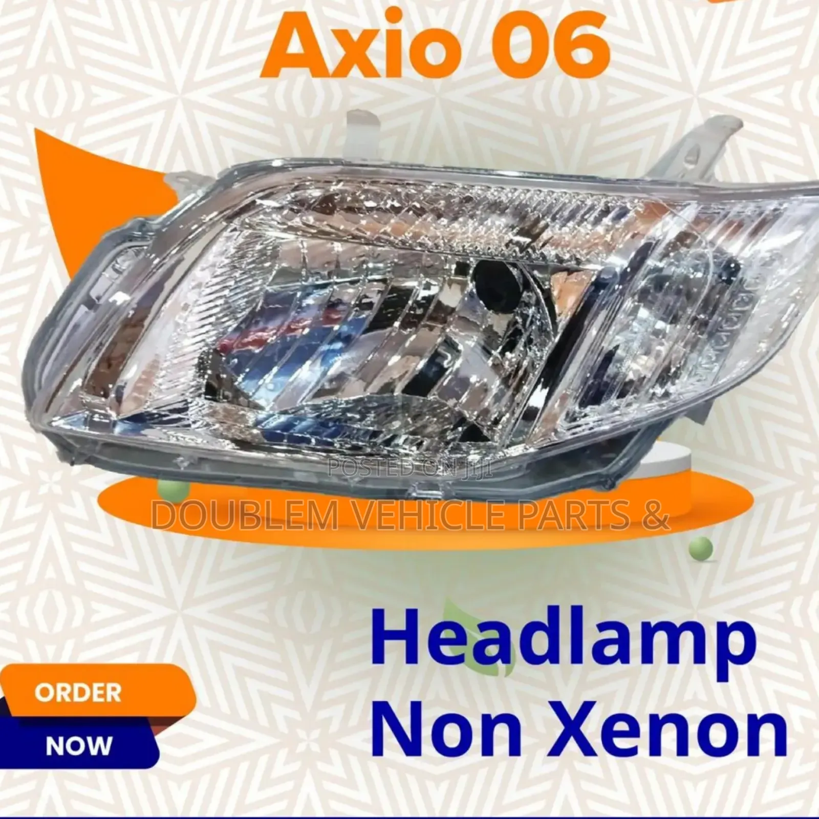 Headlamp/Front/Headlight Corolla Fielder/Axio 2006,2007/140 Non Xenon