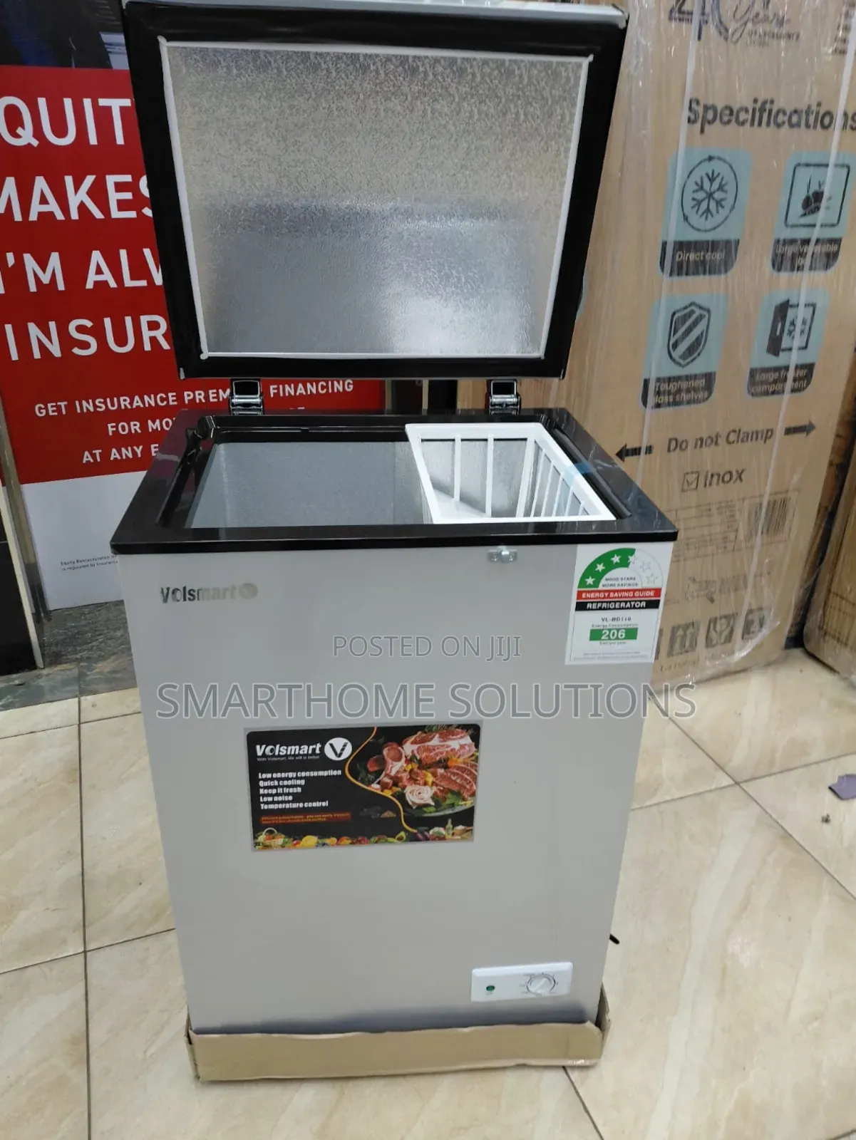 110 Litres Freezer Volsmart