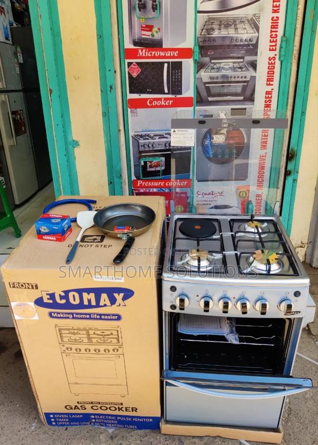 *50*55 Ecomax 3+1 Standing Cooker With Electric Oven