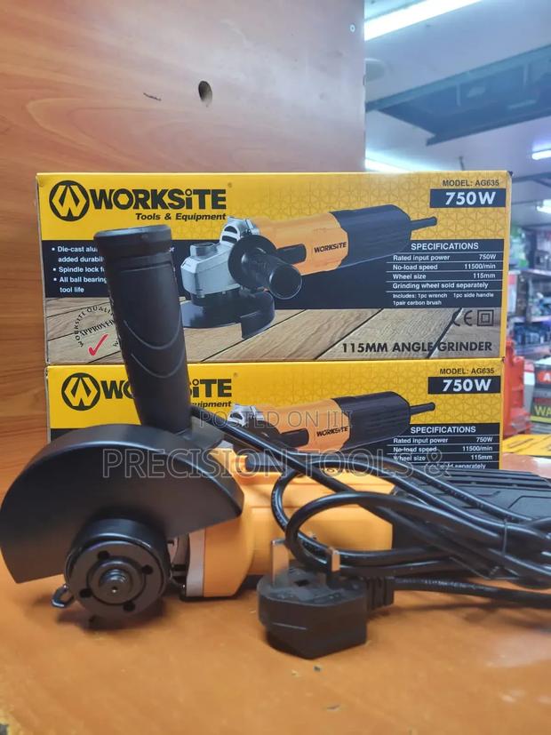 Worksite 4-1/2" 115mm
Angle Grinder 750w - main view