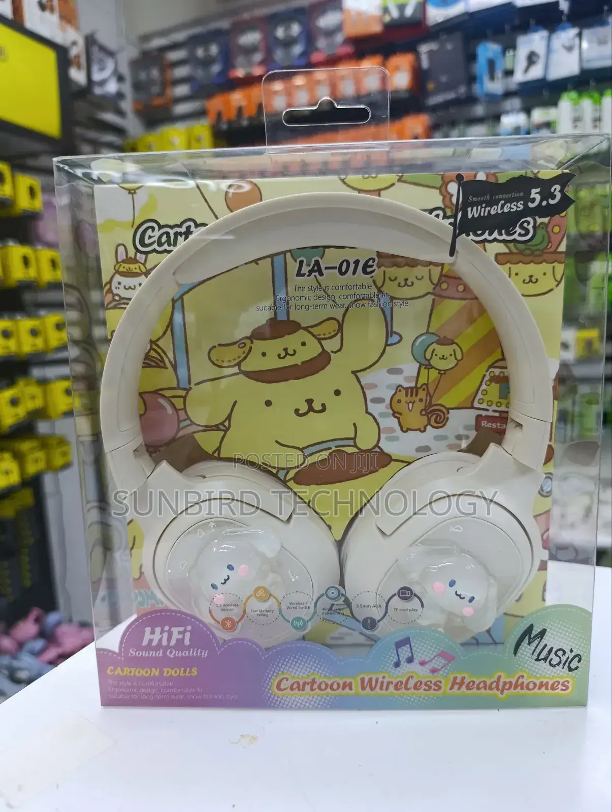 Cartoon Wireless Headphones.