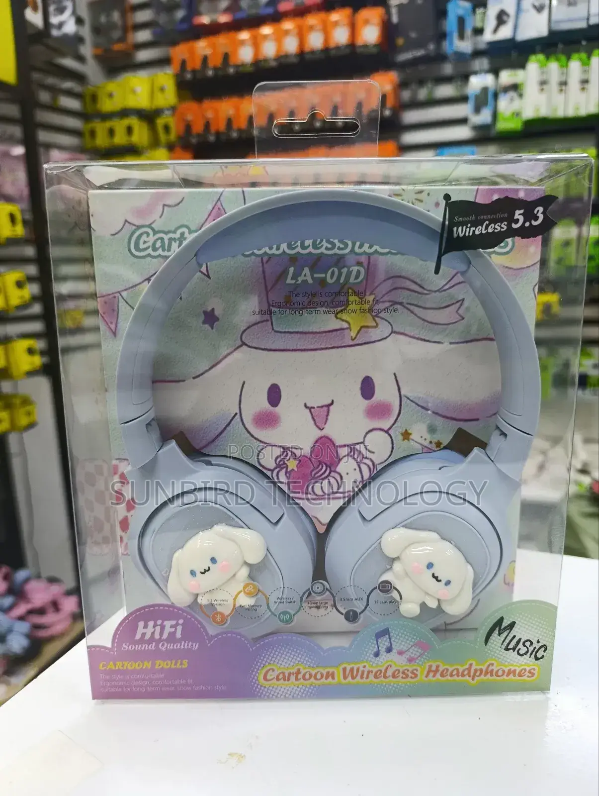 Cartoon Wireless Headphones.