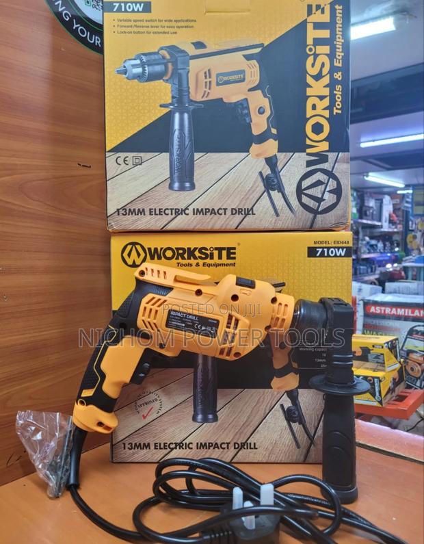 Worksite 710watts Electric Impact Drill/Electric Hammer Drill - main view