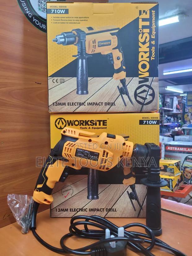 Worksite 710w,13mm Impact Drill - main view
