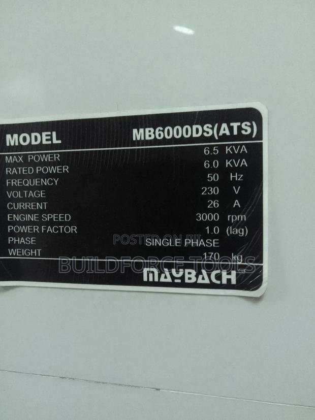 Maybach Germany Diesel Super Silent Generator - thumbnail 3