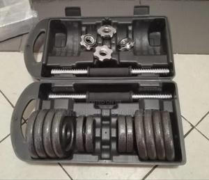 30kg Adjustable Dumbbells for Gym - thumbnail 2