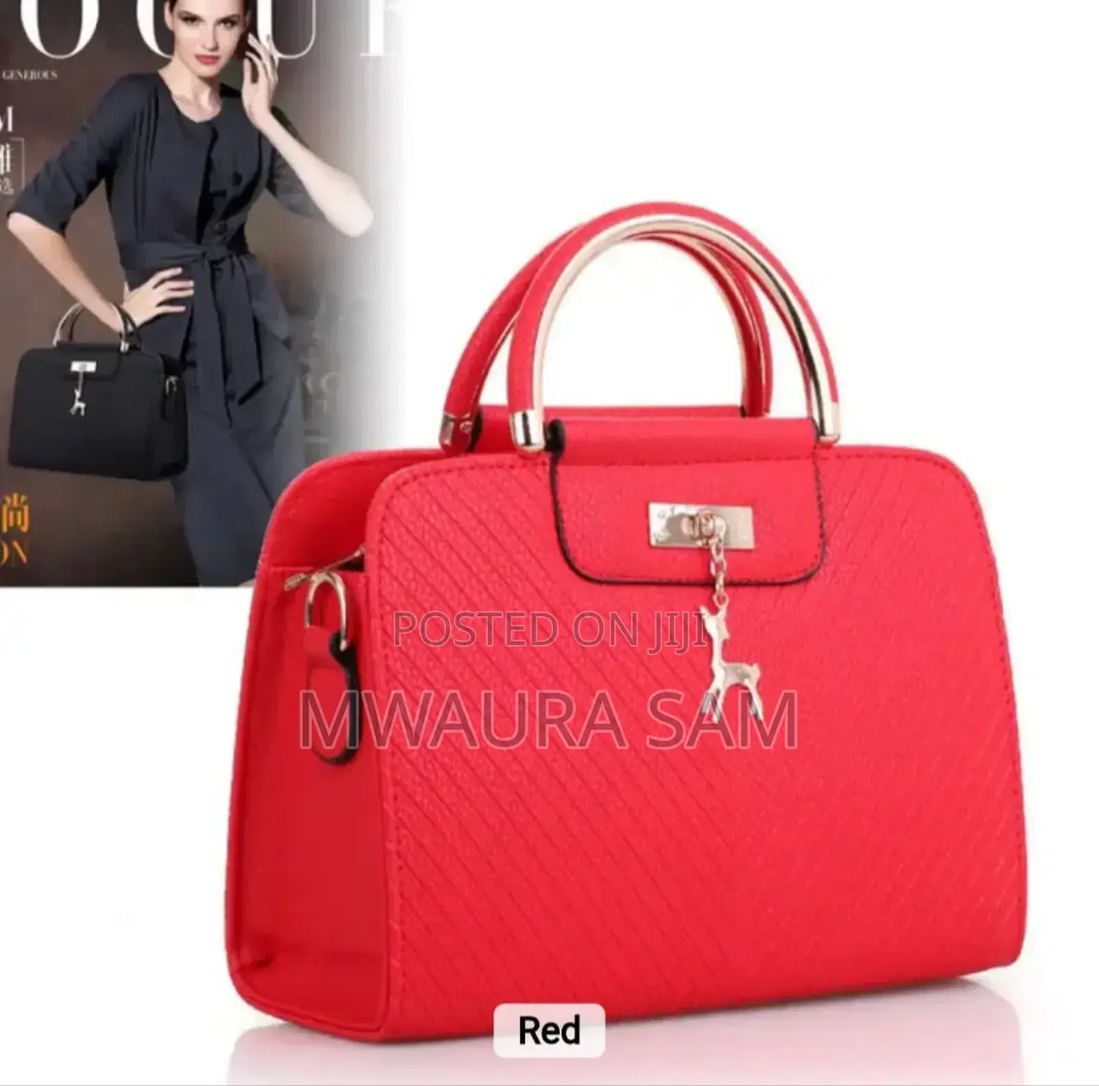 Premium Leather Charm Bags