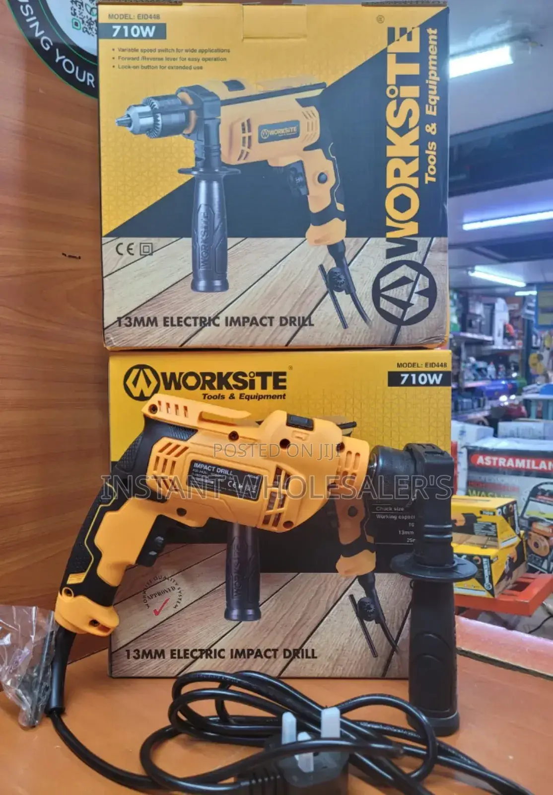 Electrical Worksite Commercial Drill
