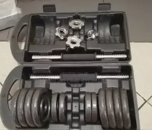 30kg Portable Dumbbell Weight Set With Spin Lock Collars
