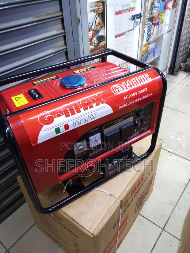 Gmax Gasoline Generator 2.5kva Keystart - main view