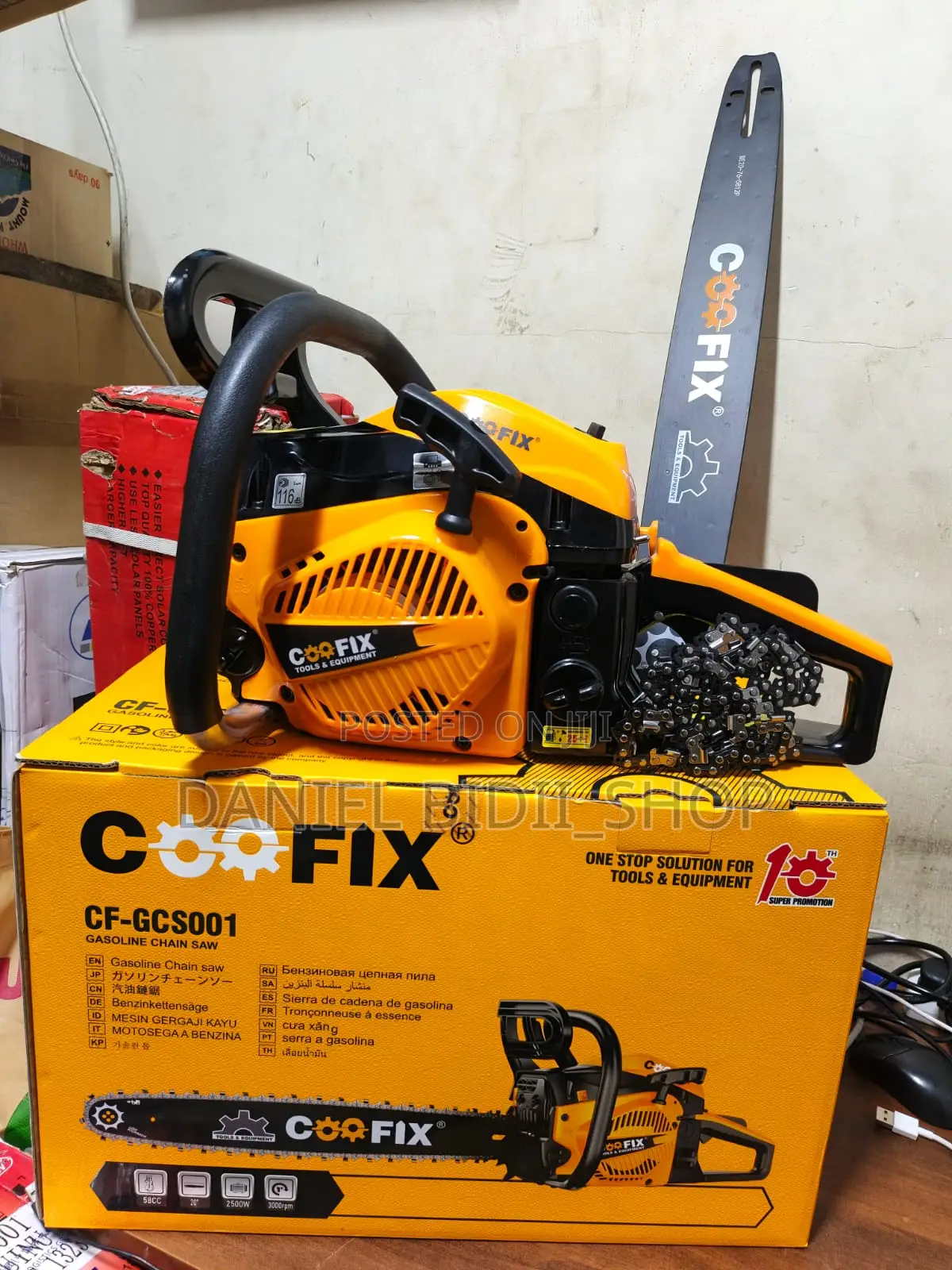 Coofix 20 Inch Heavy Duty Gasoline Chainsaw