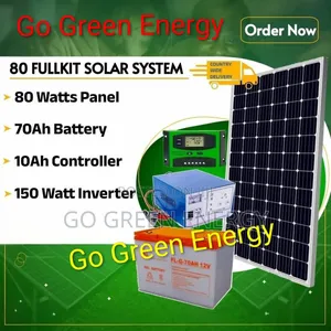 80w Solar Powered Kit