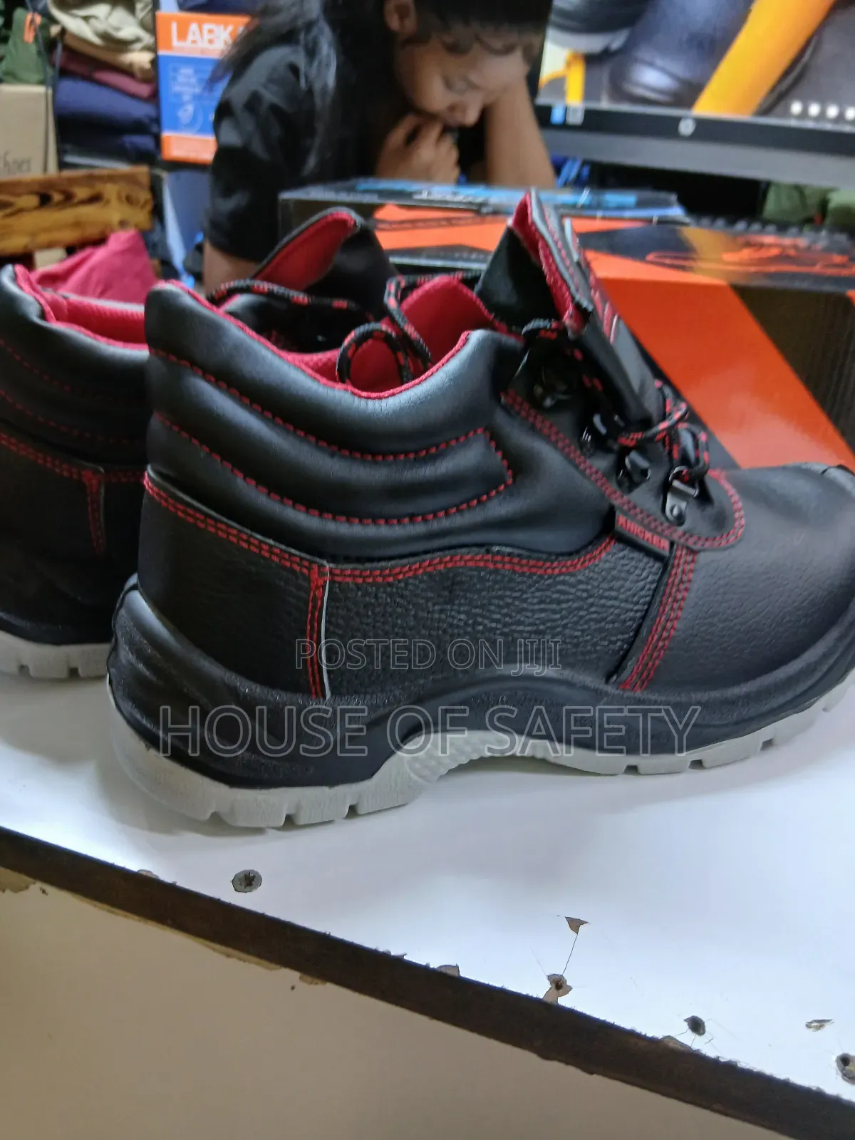 Antislip Sole Safety Boots By The Name Knicker