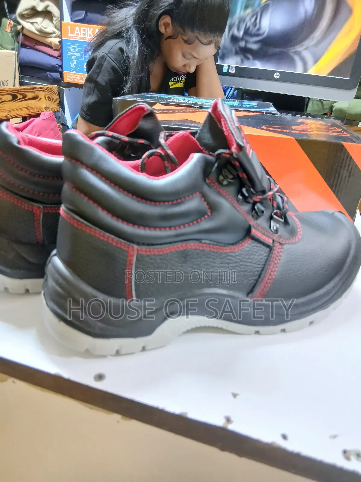 Pure Leather Boot In The Industrial Sector In Kenya