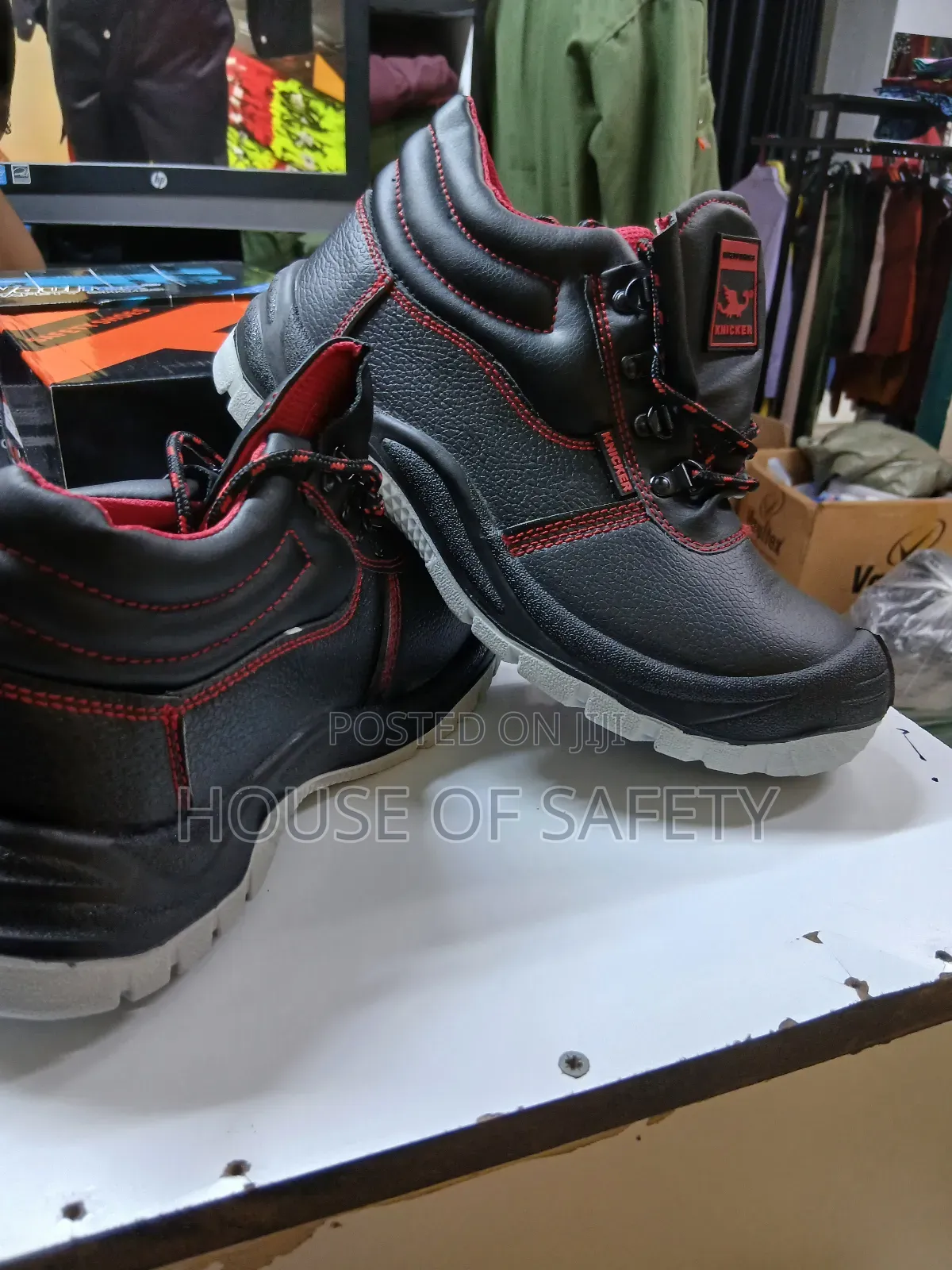 Pure Leather Boot In The Industrial Sector In Kenya
