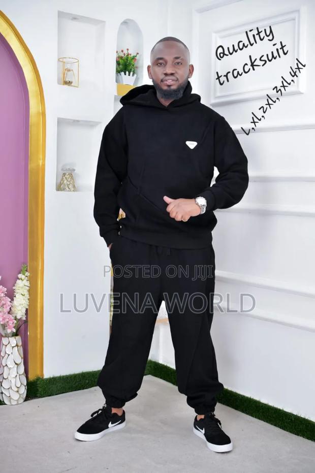 Black Quality Tracksuits - main view