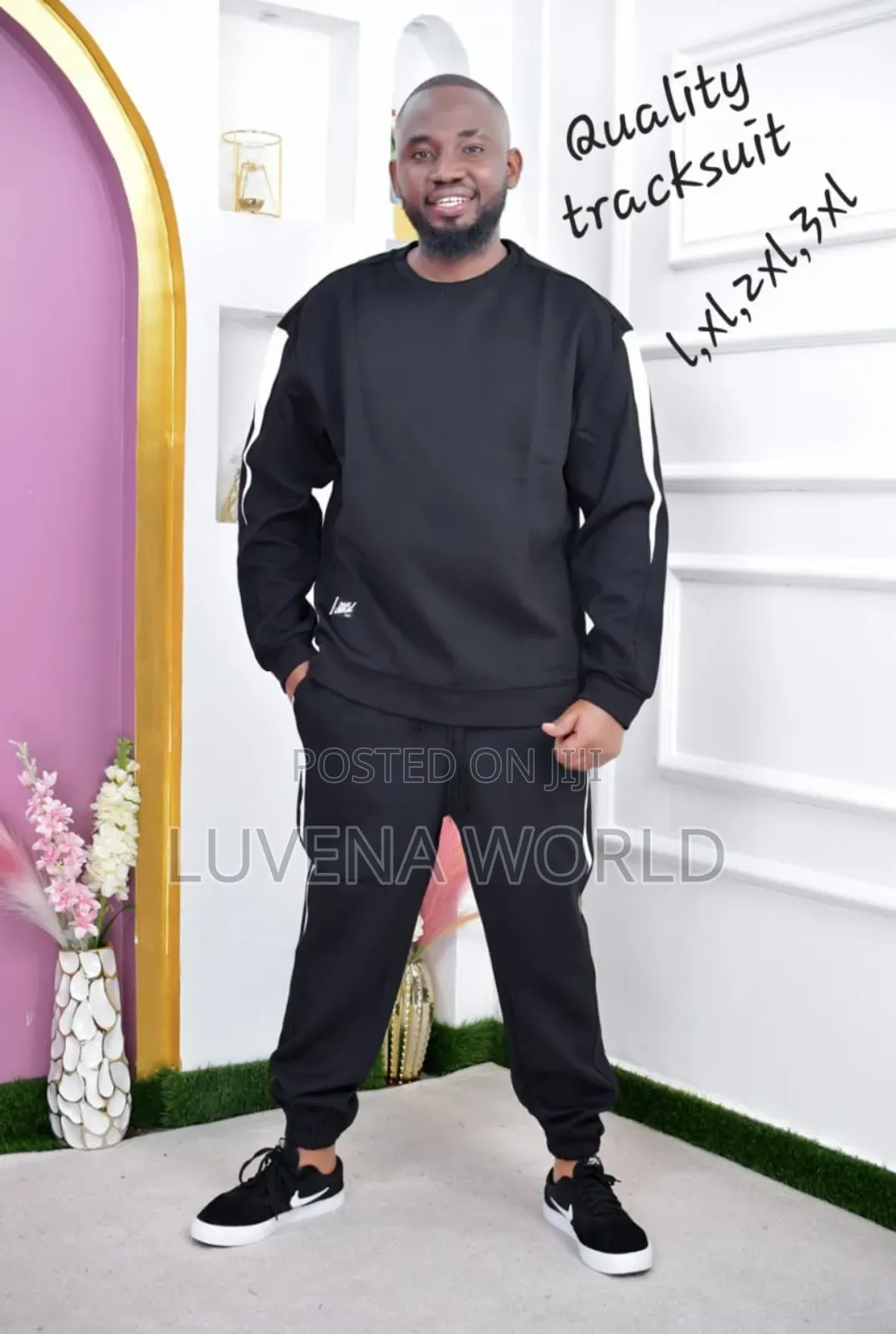 Black Quality Tracksuits