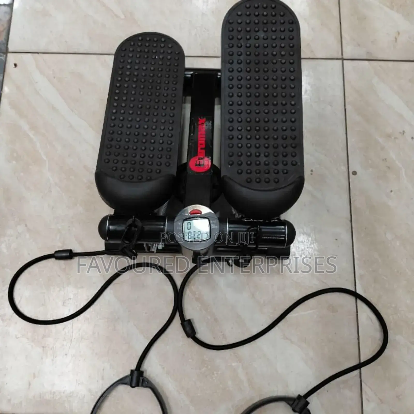 Mini Stepper Black White + Black
