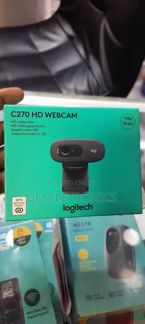 Original Logitech C270 Hd Webcam.