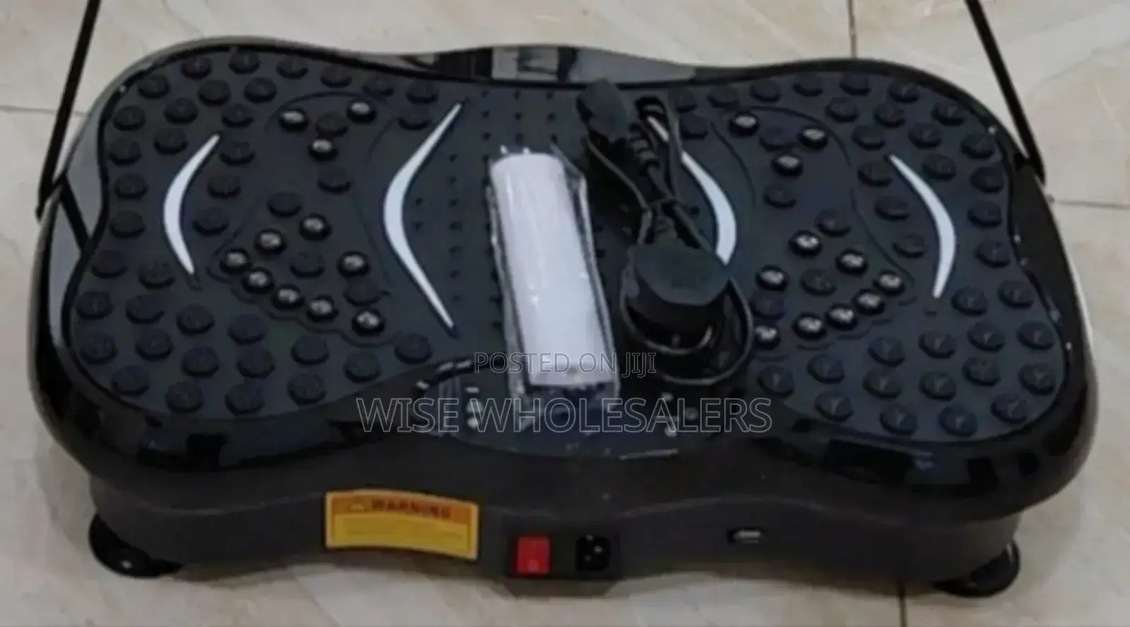 Vibration Platform/Massager With Two Resistance Band.
