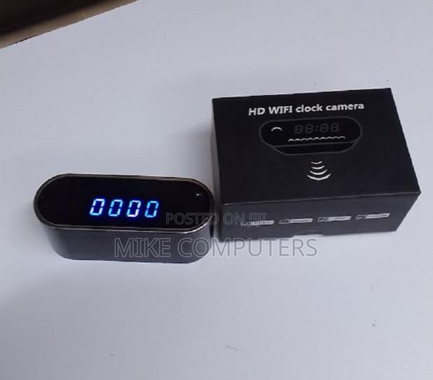 Portable Spy Camera Hidden Clock Spy Camera With Audio