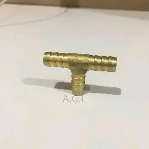 Brass Tee Hose Pipe Connector for Gas Fitting